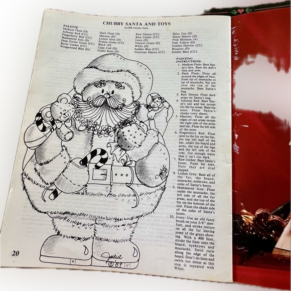 Vtg Craft Books lot of 5 1980s Christmas Sew Paint Quill Cross Stitch Patterns - Picture 10 of 16